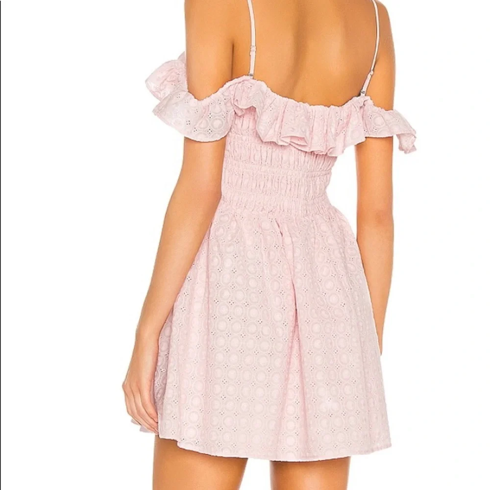 MAJORELLE Nelvin Mini Dress in Baby Pink - Picture 8 of 16